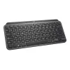 Teclado sem fios Logitech MX Keys Mini - Pale Grey - QWERTY - retroiluminado