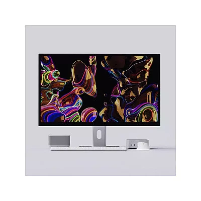 ALOGIC ASPEKT Monitor Docking 32 polegadas 4K UHD Mate Prateado