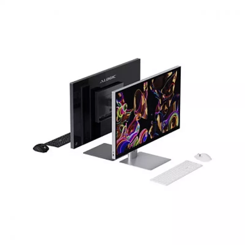 ALOGIC Aspekt 32 monitor com dock 4K UHD Space Grey