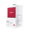 Samsung Disco Externo SSD T7 500GB USB 3.2 Gen 2 Metallic Red