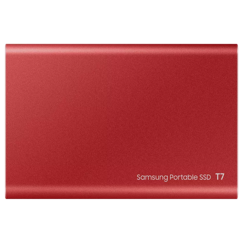 Samsung Disco Externo SSD T7 500GB USB 3.2 Gen 2 Metallic Red