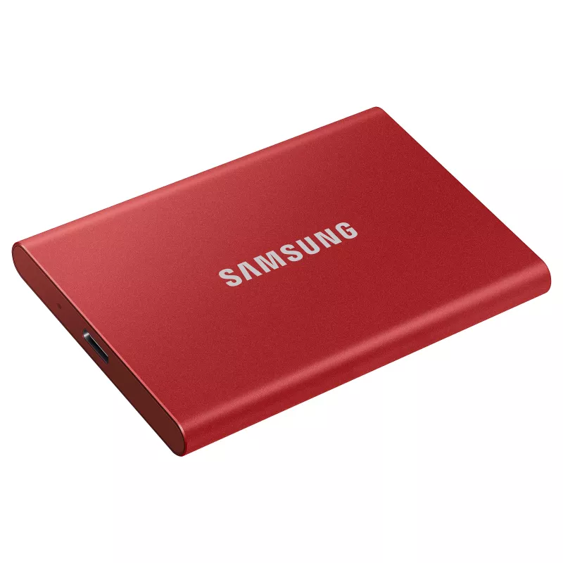 Samsung Disco Externo SSD T7 500GB USB 3.2 Gen 2 Metallic Red
