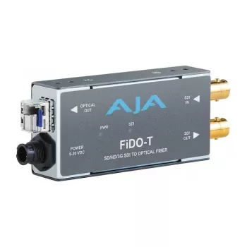 AJA FiDO-T-ST Transmissor 3G-SDI para Fibra Ótica com Conector LC