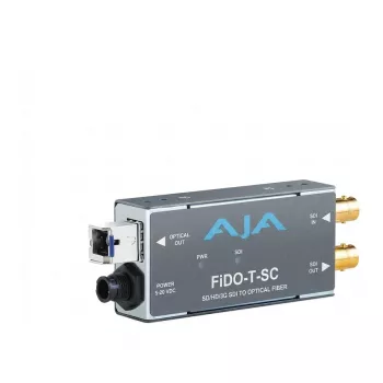 AJA FiDO-T-SC Conversor 3G-SDI para Fibra Ótica SC Monomodo