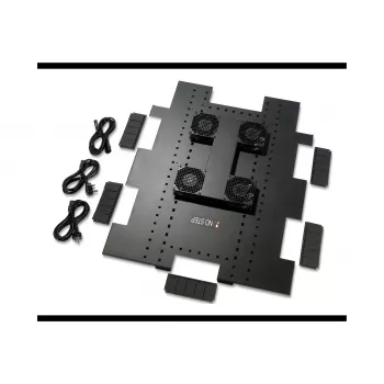 APC Bandeja de Ventilação para Teto - Unidade de Ventilação para Rack - AC 200-240V - 6 Ventiladores - Preto