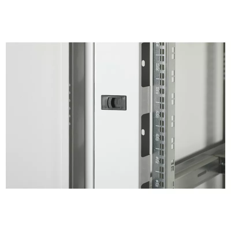 DIGITUS Armário de Rede Série Unique Cinzento 42HE 800x800mm Porta Frontal em Aço de Batente Duplo