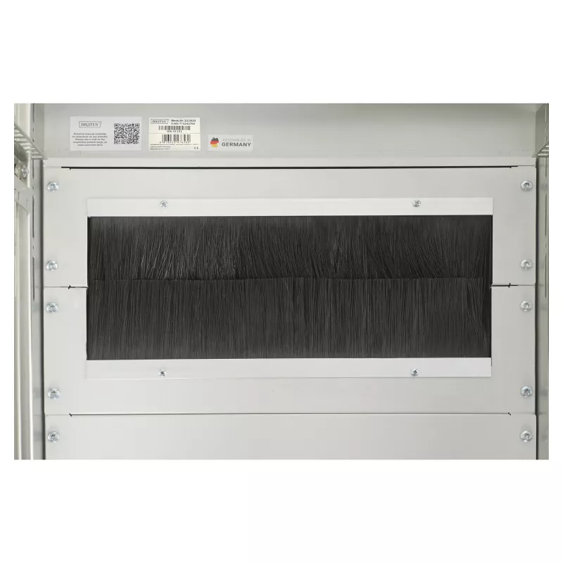 DIGITUS Armário de Rede Série Unique Cinzento 42HE 800x800mm Porta Frontal em Aço de Batente Duplo