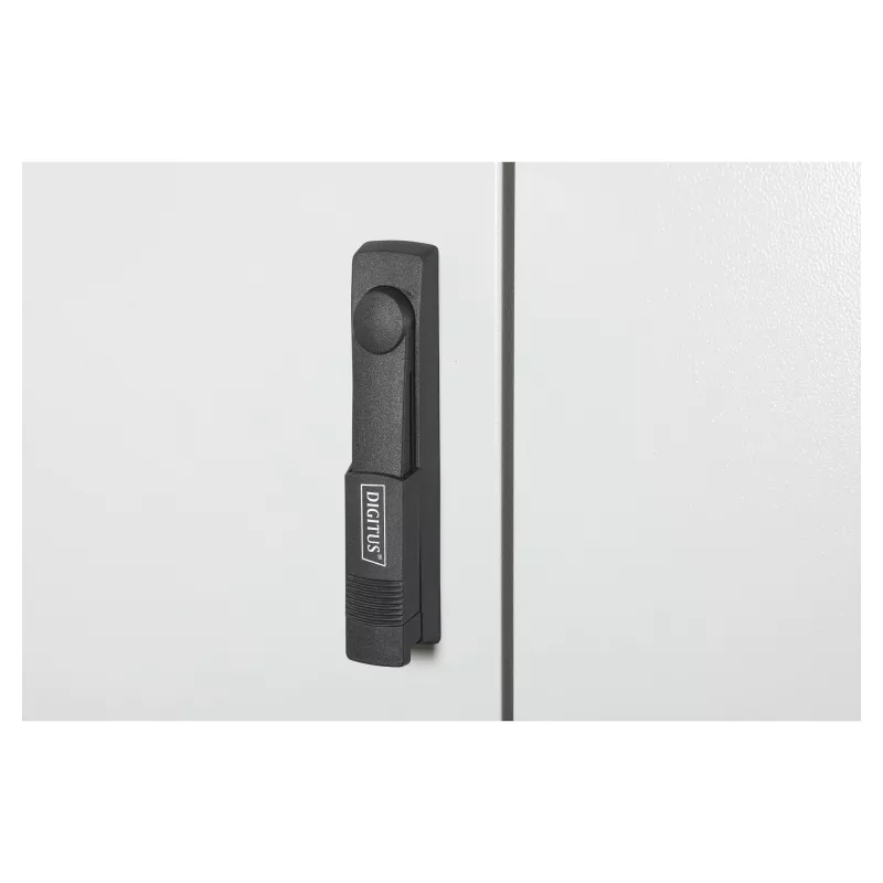 DIGITUS Armário de Rede Série Unique Cinzento 42HE 800x800mm Porta Frontal em Aço de Batente Duplo