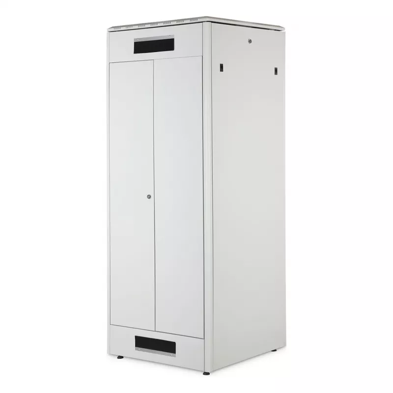 DIGITUS Armário de Rede Série Unique Cinzento 42HE 800x800mm Porta Frontal em Aço de Batente Duplo