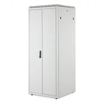 DIGITUS Armário de Rede Série Unique Cinzento 42HE 800x800mm Porta Frontal em Aço de Batente Duplo