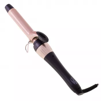Adler AD 2117 Ferro de Ondular com Sistema de Aquecimento Cerâmico, Cilindro 25 mm, 200 °C, 45 W, Preto/Rosa