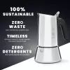 Bialetti Venus cafeteira de fogão espresso 4 chávenas 170 ml aço inoxidável