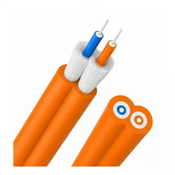 EFB-ELEKTRONIK I-V(ZN)H duplex zipcord OM2 2x1G 50/125µm LSZH laranja 2.8x5.7mm (56002.1)