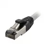 Synergy21 cabo patch RJ45, CAT8.1 2000MHz, 0,5m, cinzento, S-STP (S/FTP), TPE/LSZH (SuperFlex), AWG26