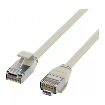 EFB-Elektronik cabo patch RJ45 Cat.6A U/FTP TPE 4mm ultraflex cinzento 0,25m