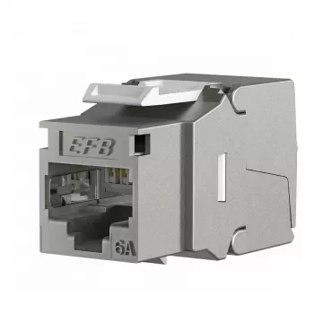 EFB Elektronik módulo keystone RJ45 STP Cat.6A 500MHz componente certificado pack de 24