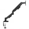 Equip suporte de mesa para monitor 17-32 polegadas braço único mola a gás 9 kg preto