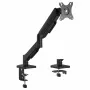 Equip suporte de mesa para monitor 17-32 polegadas braço único mola a gás 9 kg preto