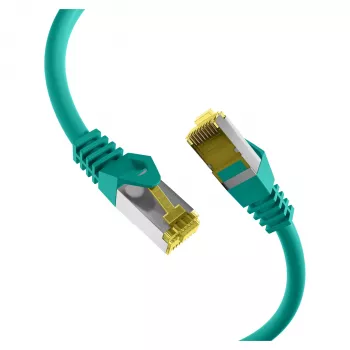 EFB cabo patch RJ45 Cat.6A S/FTP LSZH cabo bruto Cat.7 verde 0,15m