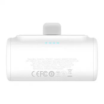 Baseus Compact 5000mAh 20W power bank USB-C branco