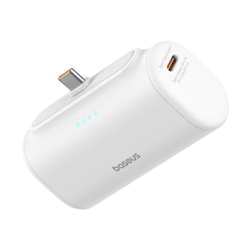 Baseus Compact 5000mAh 20W power bank USB-C branco