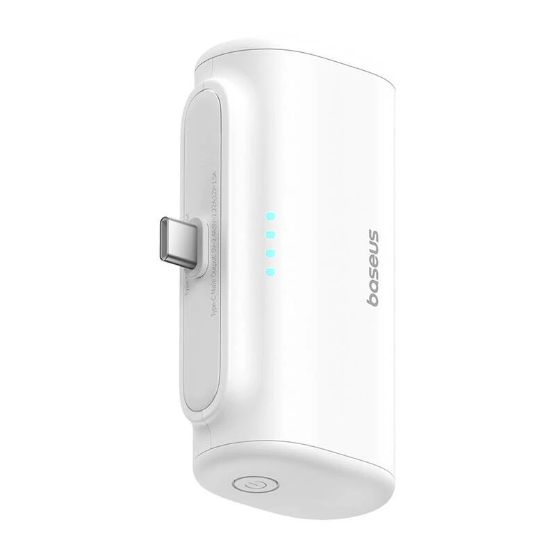 Baseus Compact 5000mAh 20W power bank USB-C branco