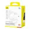 Baseus Compact 5000mAh 20W power bank USB-C branco