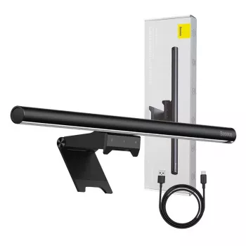 Baseus i-Wok 2 candeeiro para monitor com painel tátil (preto)