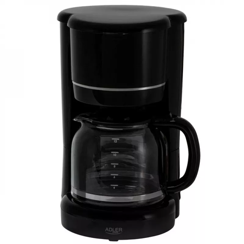 Adler AD 4383 máquina de café 1,5 L, preto