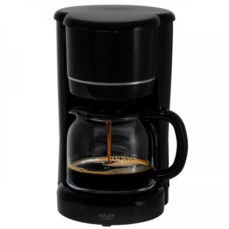 Adler AD 4383 máquina de café 1,5 L, preto
