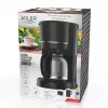 Adler AD 4383 máquina de café 1,5 L, preto