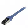 Cabo de rede RJ45 Synergy21, CAT8.1 2000MHz, 0,15m, azul, S-STP (S/FTP), TPE/LSZH (SuperFlex), AWG26