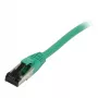 Cabo de rede RJ45 Synergy21, CAT8.1 2000MHz, 0,15m, verde, S-STP (S/FTP), TPE/LSZH (SuperFlex), AWG26