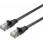 Cabo de rede plano UNITEK Cat.6 UTP 15 m preto C1814GBK