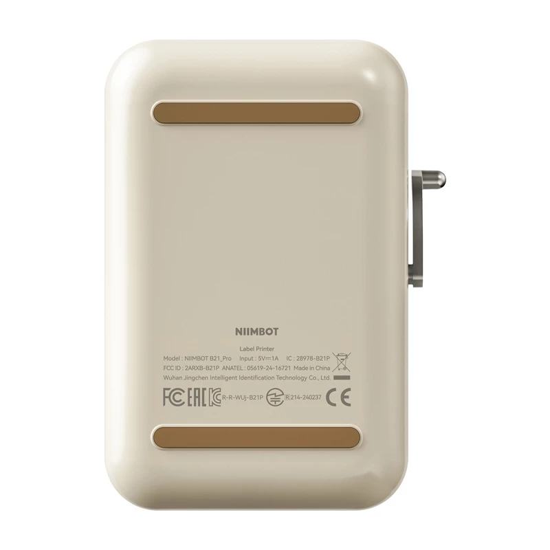 Impressora de etiquetas portátil NIIMBOT B21 Pro (creme)