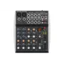 Misturadora de áudio Behringer XENYX 1002SFX com 10 entradas, 2 pré-amplificadores de microfone XENYX, EQ de 3 bandas, processador de efeitos KLARK TEKNIK, 100 presets