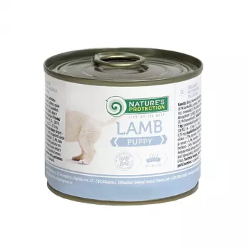 NATURE'S PROTECTION Cordeiro para Cachorro - Comida Húmida para Cachorros - 200 g