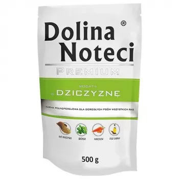 Dolina Noteci Premium Veado Rico Comida Húmida para Cães 500g