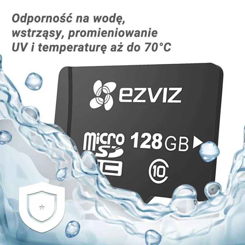 EZVIZ Cartão de Memória MicroSD 128 GB MicroSDXC UHS-I Classe 10