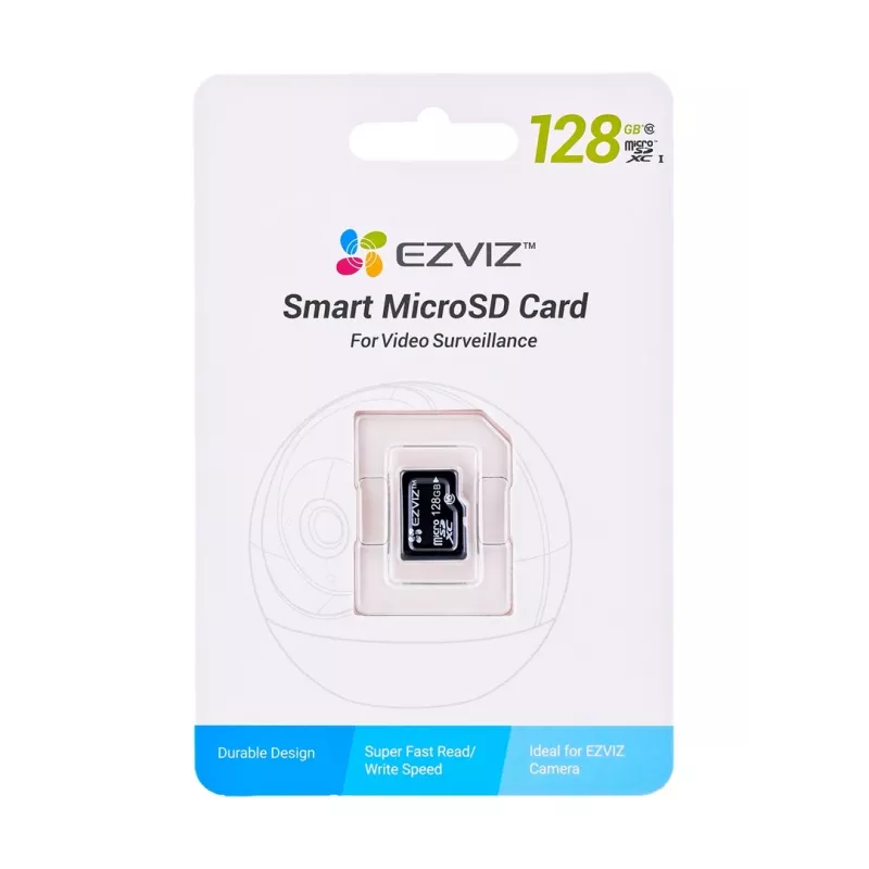 EZVIZ Cartão de Memória MicroSD 128 GB MicroSDXC UHS-I Classe 10