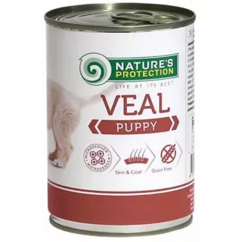 NATURE'S PROTECTION Vitela Comida Húmida para Cachorros 400 g