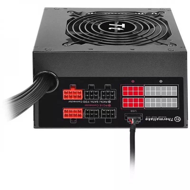Thermaltake Smart DPS G 600W 80+ Bronze Fonte de Alimentação Semi-Modular
