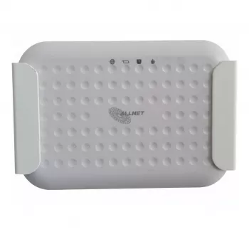 ALLNET Suporte de Parede para Modem Bridge VDSL2 ALL-BM200 (Preto, com Proteção Anti-Roubo)