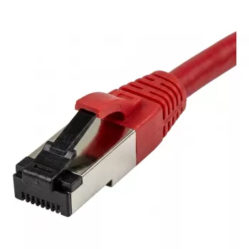 Synergy21 Cabo de Rede RJ45, CAT8.1 2000MHz, 1,5m, Vermelho, S-STP (S/FTP), TPE/LSZH (SuperFlex), AWG26