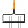 Fiskars QuikFit Cabo 156 cm Alumínio Preto Laranja Prateado