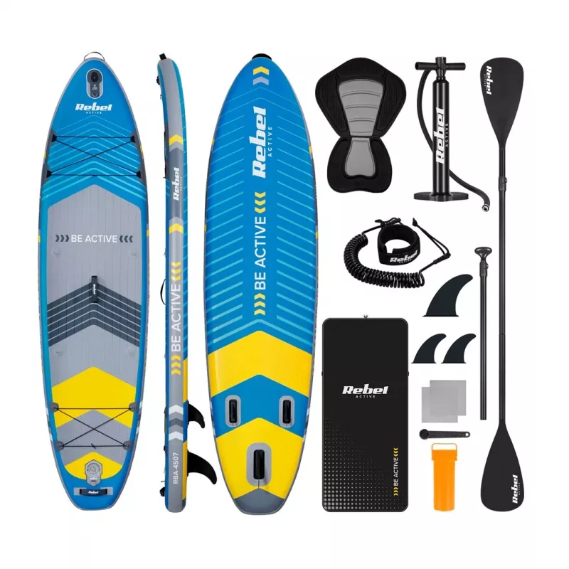 REBEL ACTIVE RBA-4507 Prancha de SUP Insuflável - Azul
