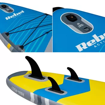 REBEL ACTIVE RBA-4507 Prancha de SUP Insuflável - Azul