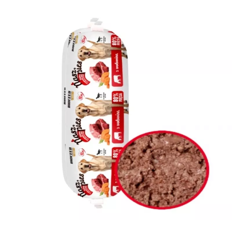BIOFEED Nasz Pies Bolo de Vaca Comida para Cães 1 kg