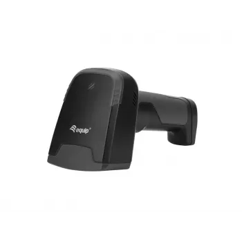 Leitor de códigos de barras 2D Equip Laser sem fios/2,4GHz+BT+USB cinzento