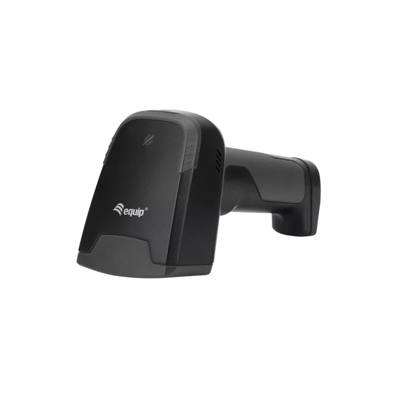 Leitor de códigos de barras 2D Equip Laser sem fios/2,4GHz+BT+USB cinzento